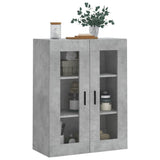 Wall Mounted Cabinet Concrete Grey 69.5x34x90 cm 828496