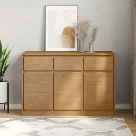 Sideboard SAUDA Oak 114x43x75.5 cm Solid Wood Pine 377601