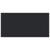 Wall-Mounted Headboard ARNHEM Black Engineered Wood 896756