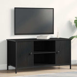 TV Cabinet Black oak 100 x 40 x 50 cm Engineered wood 862141