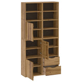 Side Cabinets 4 pcs "ODDA" 40x24x79 cm Solid Wood Pine 3365352