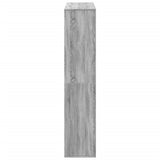 Room Divider Grey Sonoma 100x33x156.5 cm Engineered Wood 3309533