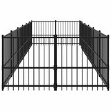 Outdoor Dog Kennel Steel 11,26 m 3124602