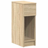 ZNTS Bedside Cabinets with Drawer 2 pcs Sonoma Oak 20x36x60 cm 858700