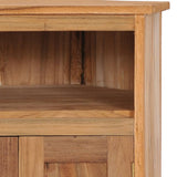 Corner Sideboard 60x45x60 cm Solid Teak Wood 288898
