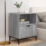 Bedside Cabinet with Drawer 2 pcs Grey sonoma 49 x 36 x 61 cm 883487