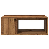 Coffee Table Old Wood 90x67x33 cm Engineered Wood 856552