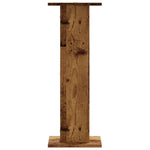 Plant Stands 2 pcs Old Wood 30x30x80 cm Engineered Wood 3307871