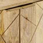 Sideboard 80x30x75 cm Solid Wood Mango 246155