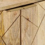 Sideboard 80x30x75 cm Solid Wood Mango 246155