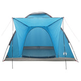Camping Tent with Roof Blue 2-Person Polyester and Steel 42028643
