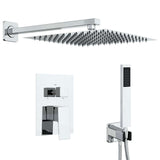 Concealed Shower System Silver Stainless Steel 201 42028988