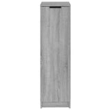 Shoe Cabinet Grey Sonoma 30x35x100 cm Engineered Wood 817106