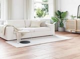 Faux Rabbit Fur Rug Olite White 100 x 200 cm Polyester 42021613