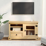 TV Cabinet Corona 100x45x58 cm Solid Wood Pine 4005669