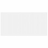 Wall-Mounted Headboard EDE White Engineered Wood 896095