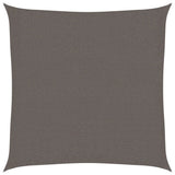 Sunshade Sail HDPE Square 3.6x3.6 m Anthracite 42277