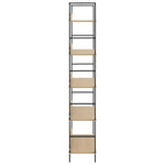5-Layer Book Shelf Oak 60x27.6x158.5 cm Engineered Wood 288227
