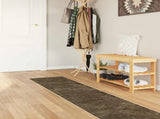 Rug Runner MARSA Forest Green 50 x 400 cm Polyester and PVC 42023137