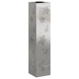 Solar LED Pathway Light 2 pcs Silver Stainless Steel 879748
