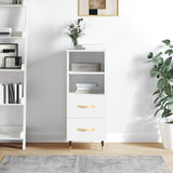 Sideboard White 34.5x34x90 cm Engineered Wood 828644
