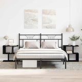Bedside Cabinet 2 pcs Black Oak 50 x 30 x 51,5 cm 862620