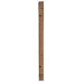 Bed Headboard Natural Solid Teak Wood 42024562