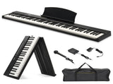 GPPS01-106 88 Key Folding Semi-Weighted Standard Keyboards Digital 60250873