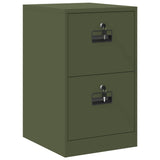File Cabinet Olive Green 44 x 50 x 74.5 cm Cold-Rolled Steel 891596