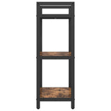 Bookshelf Smoked Oak 56 x 34 x 96 cm Engineered Wood 883876