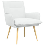 Armchair White Fabric 42047708