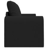 Sofa Bed Black 148 x 71 x 83 cm Fabric 4106675