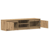 ZNTS TV Cabinet Artisan Oak 140x40x36 cm Engineered Wood 861139