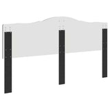 Headboard Black Oak Engineered wood 887957