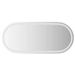 LED Bathroom Mirror 100x45 cm Oval 353287