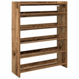 Shoe Rack Old Wood 80x25x100 cm Engineered Wood 859903