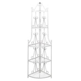 Corner Plant Rack White 40783