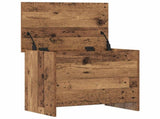 Storage Chest Old Wood 60 x 40 x 50 cm Engineered Wood 8011257