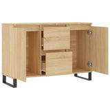 ZNTS Sideboard Sonoma Oak 104x35x70 cm Engineered Wood 827215