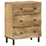 Side Cabinet 60x33x75 cm Solid Wood Mango 356894