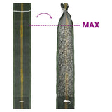 Sandbags 50 pcs Dark Green 103x25 cm HDPE 154883