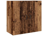 Highboard 2 pcs Old wood Engineered Wood 3394569