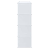 Storage Cube Organiser with 16 Cubes and Hanging Rods PP 4019585
