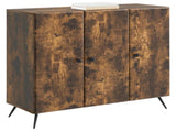 Sideboard Smoked Oak 89 x 34.5 x 80 cm Engineered Wood 895570