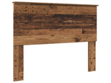 Bed Frame with Headboard Old Wood 100 x 200 cm Solid Pine Wood 3411053