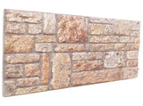 3D Wall Panels 10 pcs Brown 100x50 cm EPS 4008551