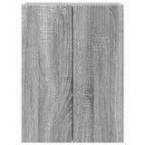 TV Wall Cabinet Grey Sonoma 59.5 x 31 x 80 cm Engineered Wood 892365