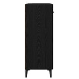 Sideboard Black Oak 69.5 x 34 x 90 cm Engineered Wood 880681