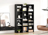 21-Compartment Bookshelf - Black T3398P423854