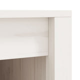 Outdoor Kitchen Cabinet MEPPEL White 55x55x92 cm Solid Wood Pine 832342